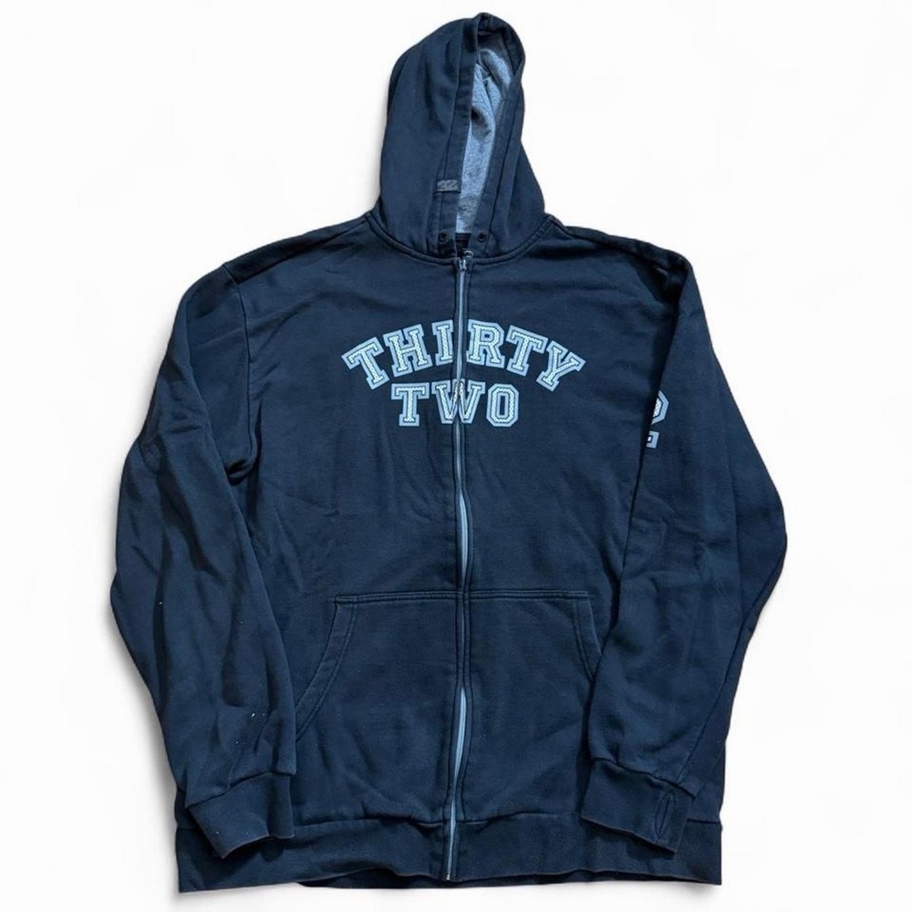 Thirty Two Full Zip Hoodie Men's Size 2XL Skate Retro Y2K 2000s